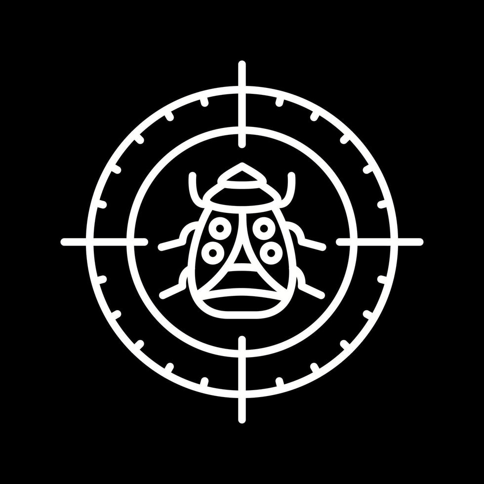 insekt mål vektor ikon
