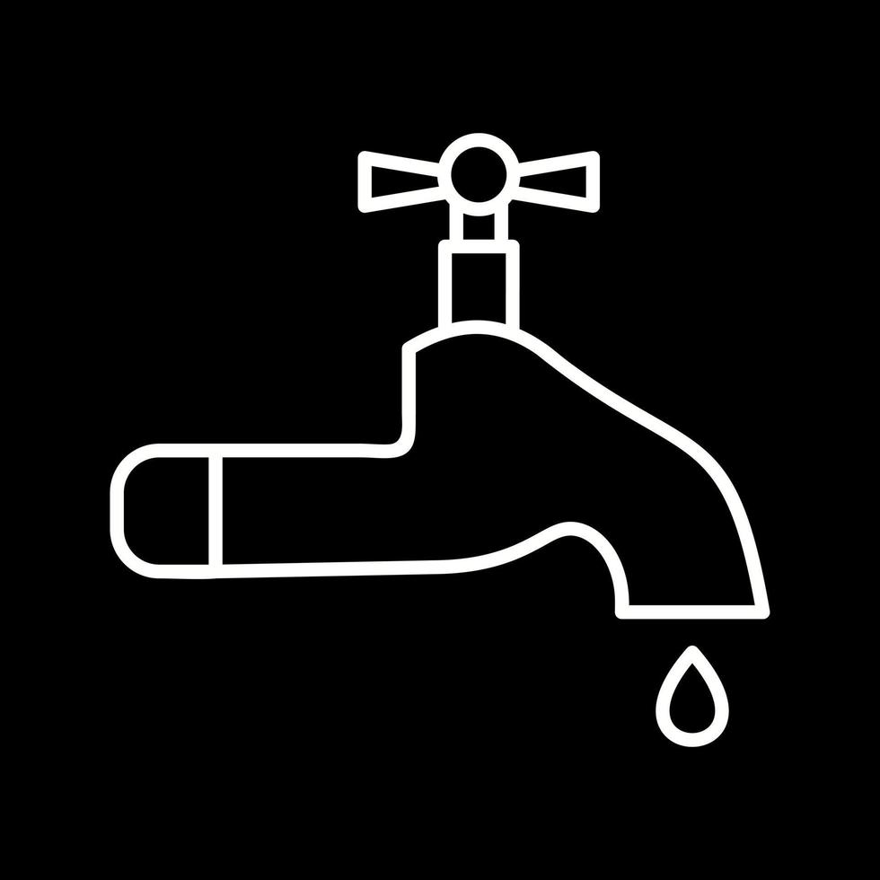 Wasserhahn-Vektorsymbol vektor