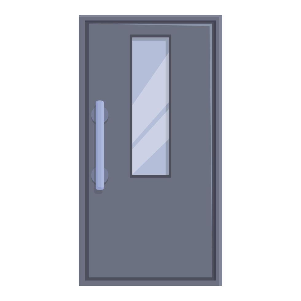 modern dörr ikon tecknad serie vektor. Hem exteriör vektor