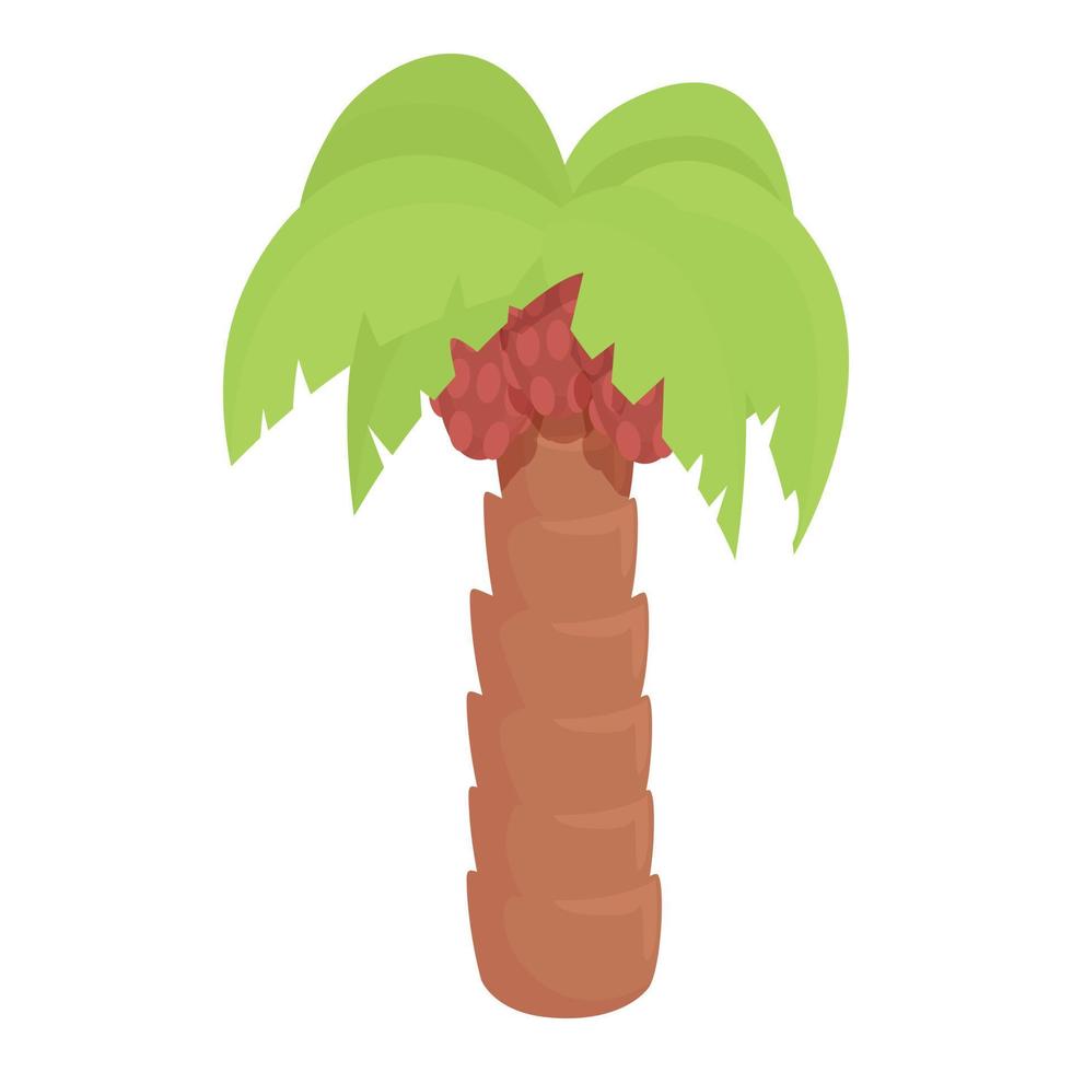 Palmensymbol Cartoon-Vektor. Speiseöl vektor