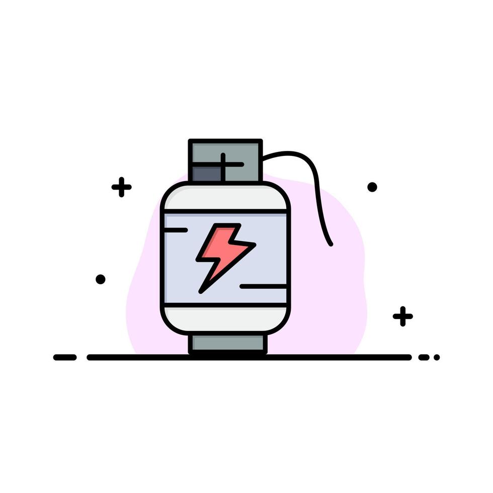 akku batterieladung business logo vorlage flache farbe vektor