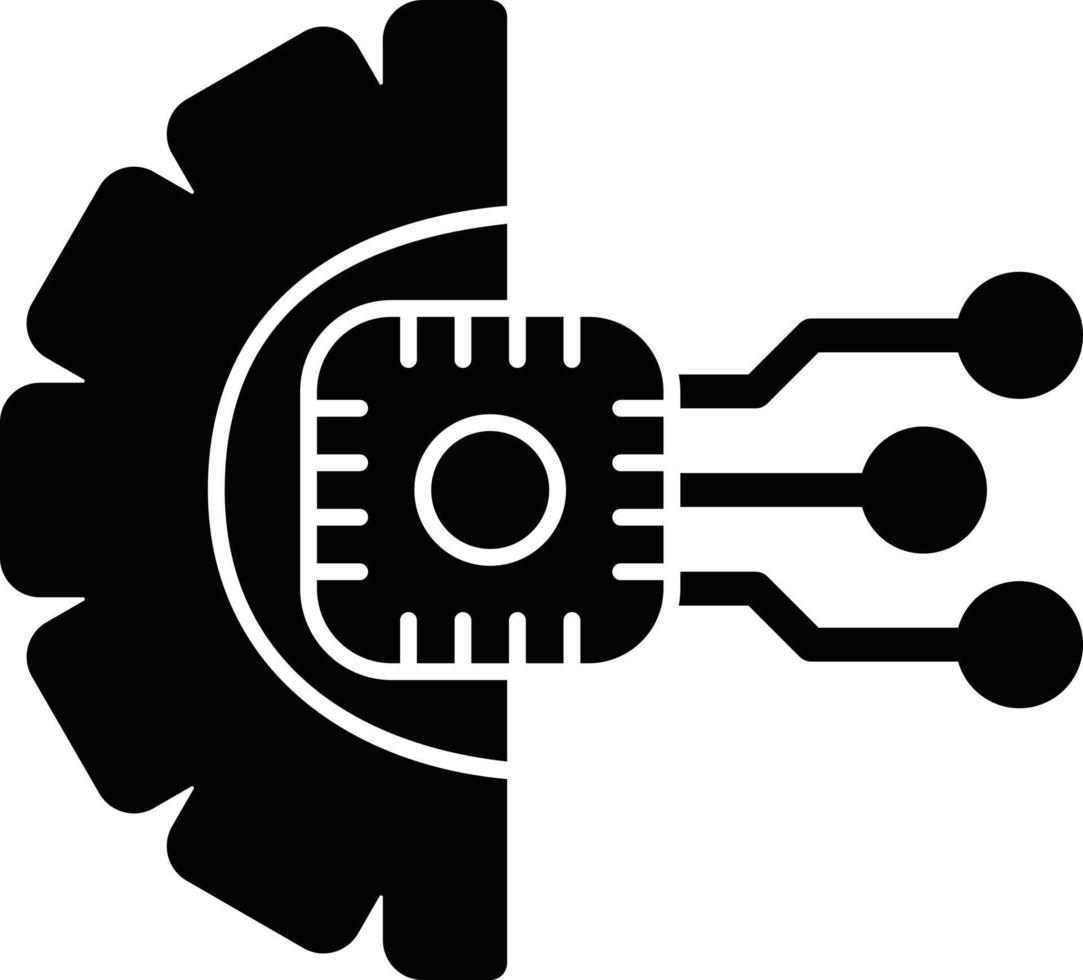 Automatisierungsvektor-Icon-Design vektor