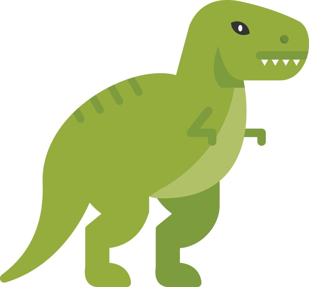 Dinosaurier-Vektor-Icon-Design vektor