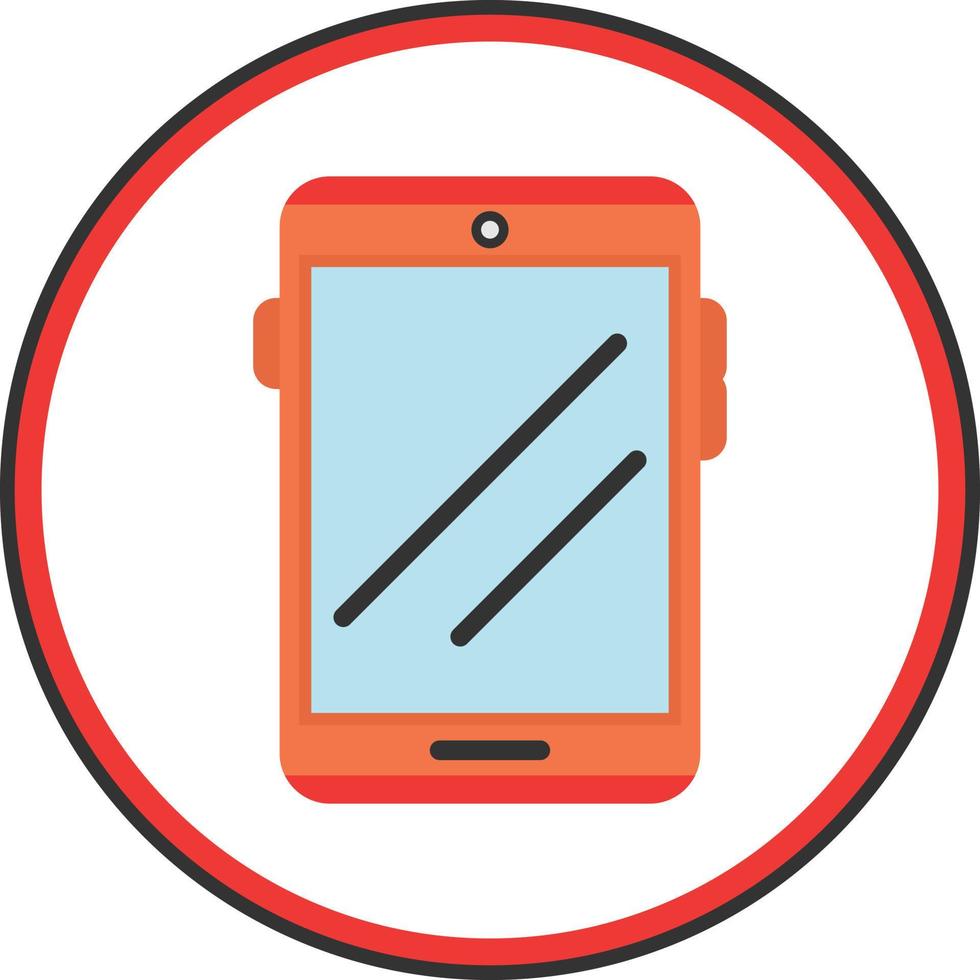 Smartphone-Vektor-Icon-Design vektor