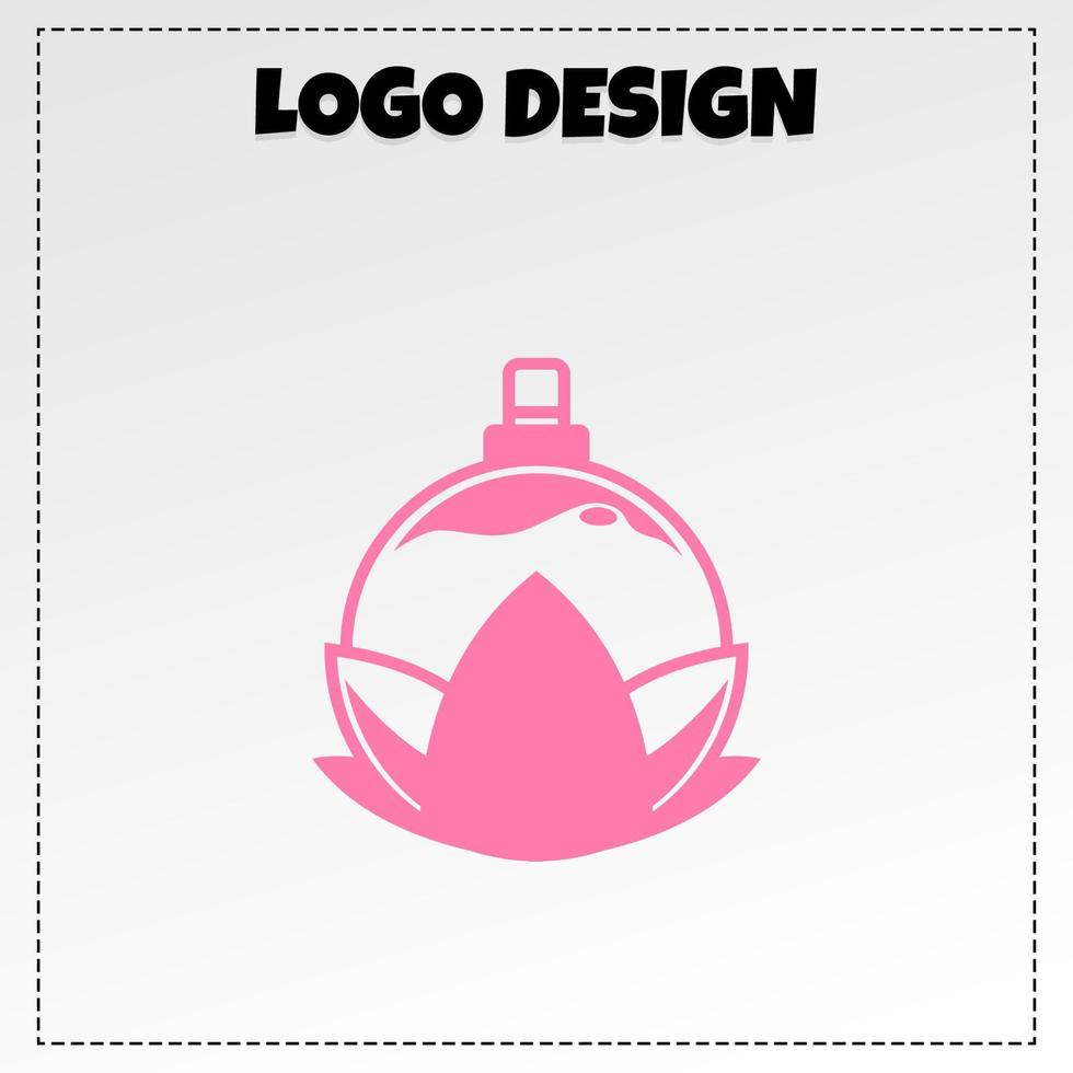 Parfüm Logo Illustration Vektordesign vektor