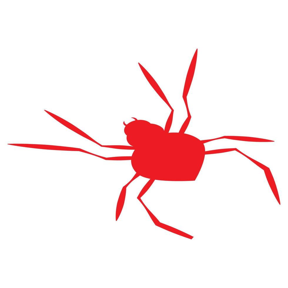 Spinnen-Logo-Vektor vektor