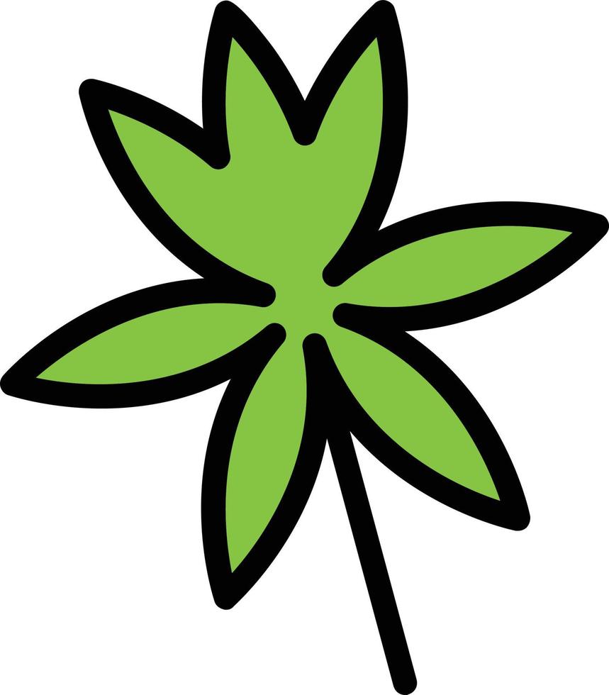 Cannabis-Vektor-Icon-Design vektor