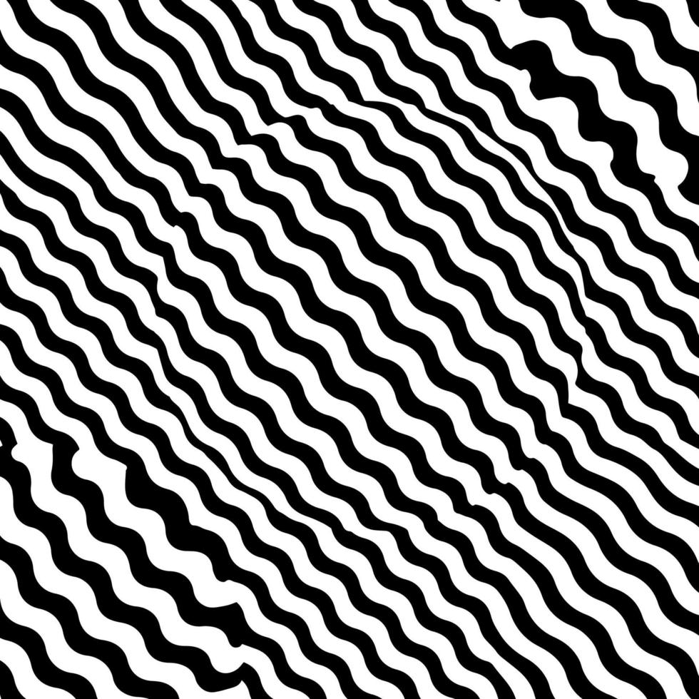 optische Täuschung zeichnet Hintergrund. abstrakte 3D-Schwarz-Weiß-Illusionen. konzeptionelles design der optischen täuschung .10 illustration vektor