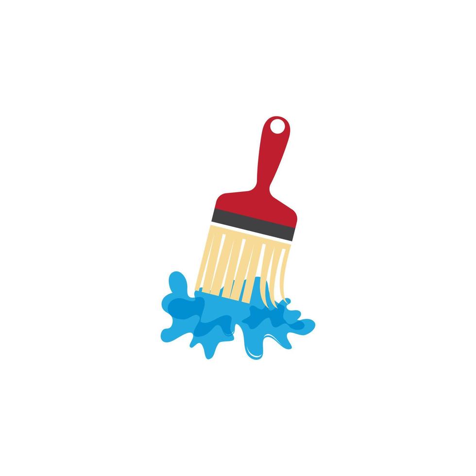 paintbrush symbol illustration vektor