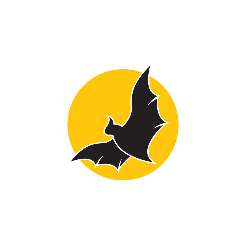 fledermaus-vektor-symbol-illustrationsdesign vektor