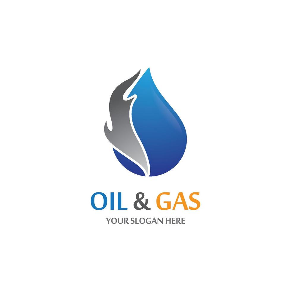 gas och olja ikon vektor