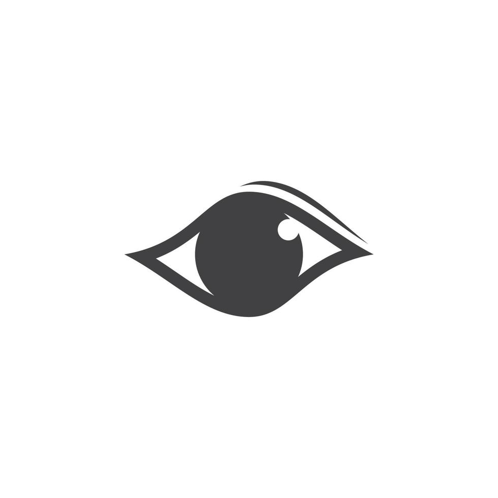 Auge-Symbol-Vektor-Illustration-design vektor