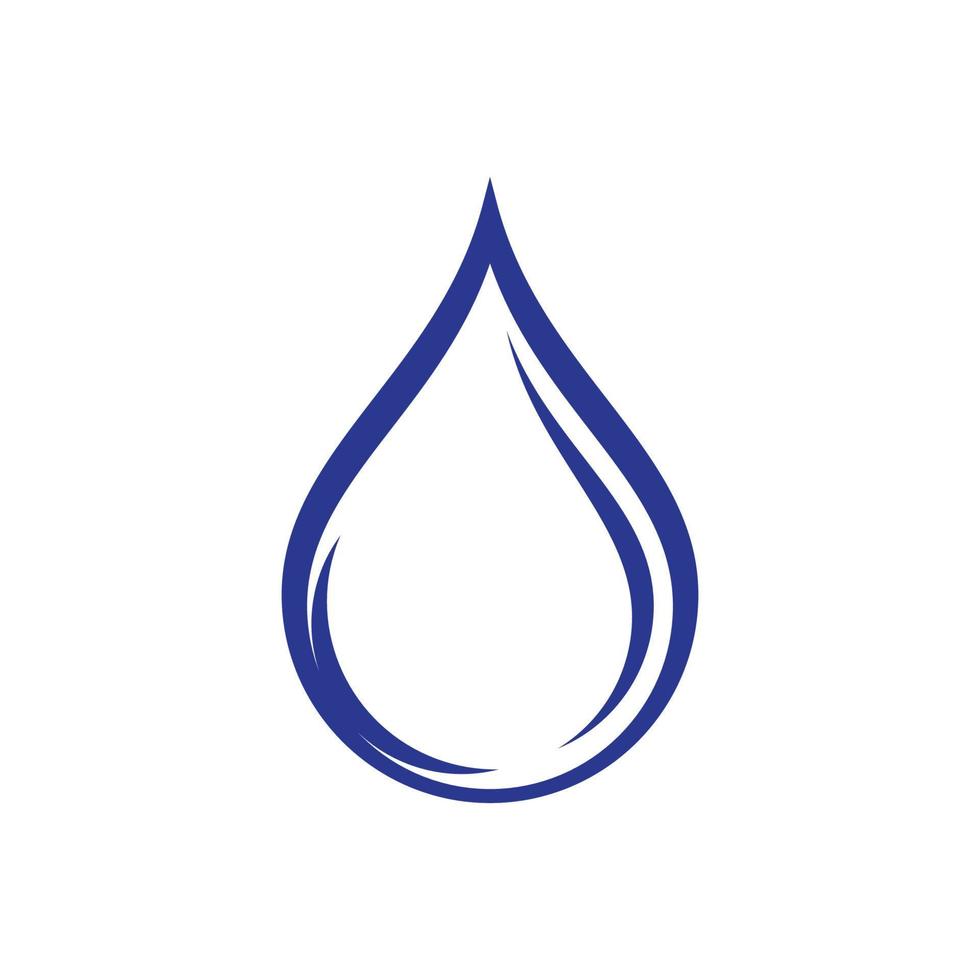 Wassertropfen-Logo-Bilder vektor