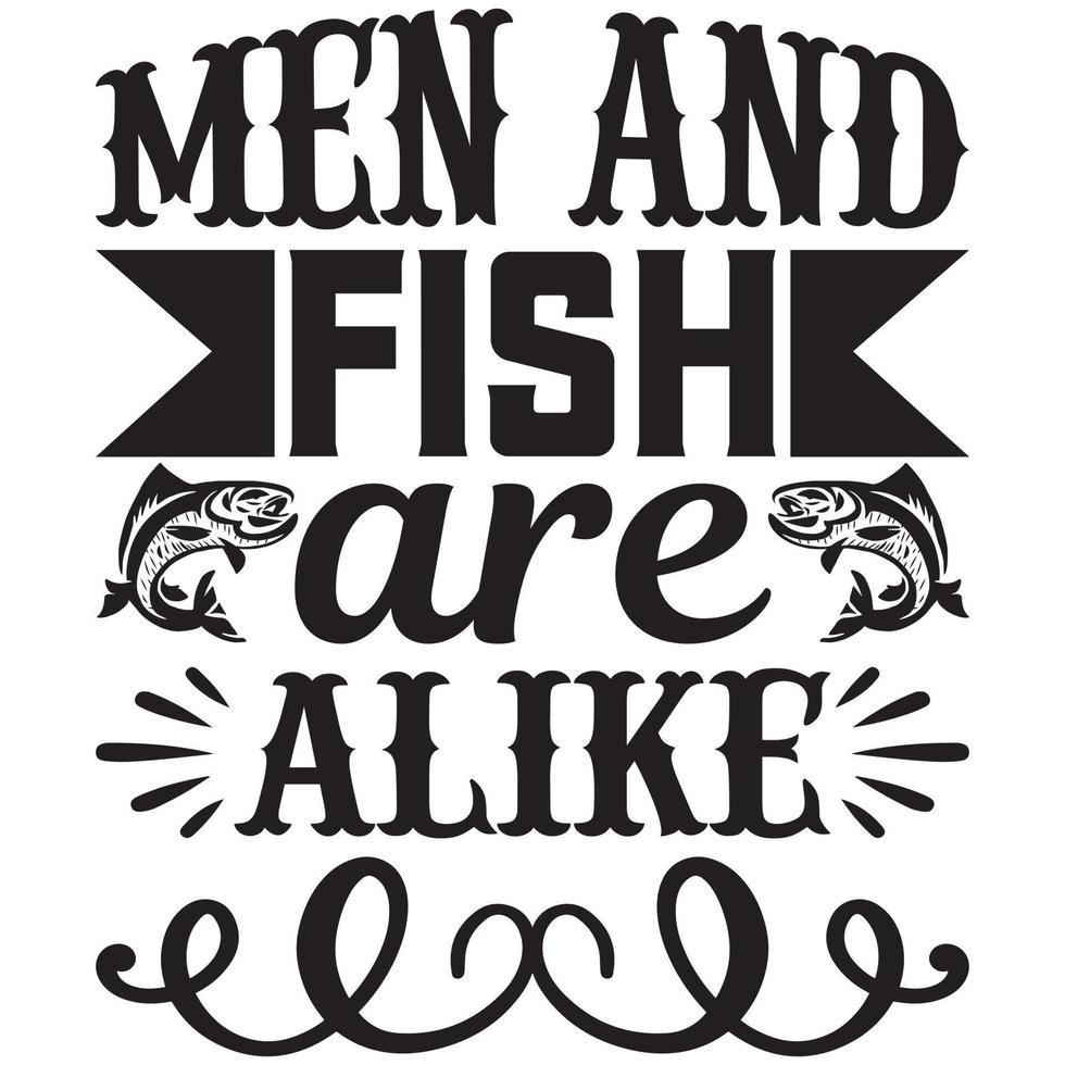 Menschen und Fische sind gleich vektor