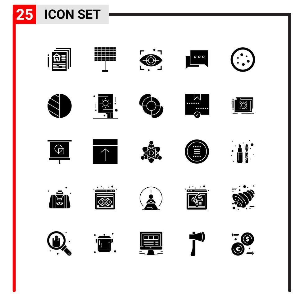 25 kreative Symbole moderne Zeichen und Symbole von Laborgeräten scannen Chemie Kommentar editierbare Vektordesign-Elemente vektor