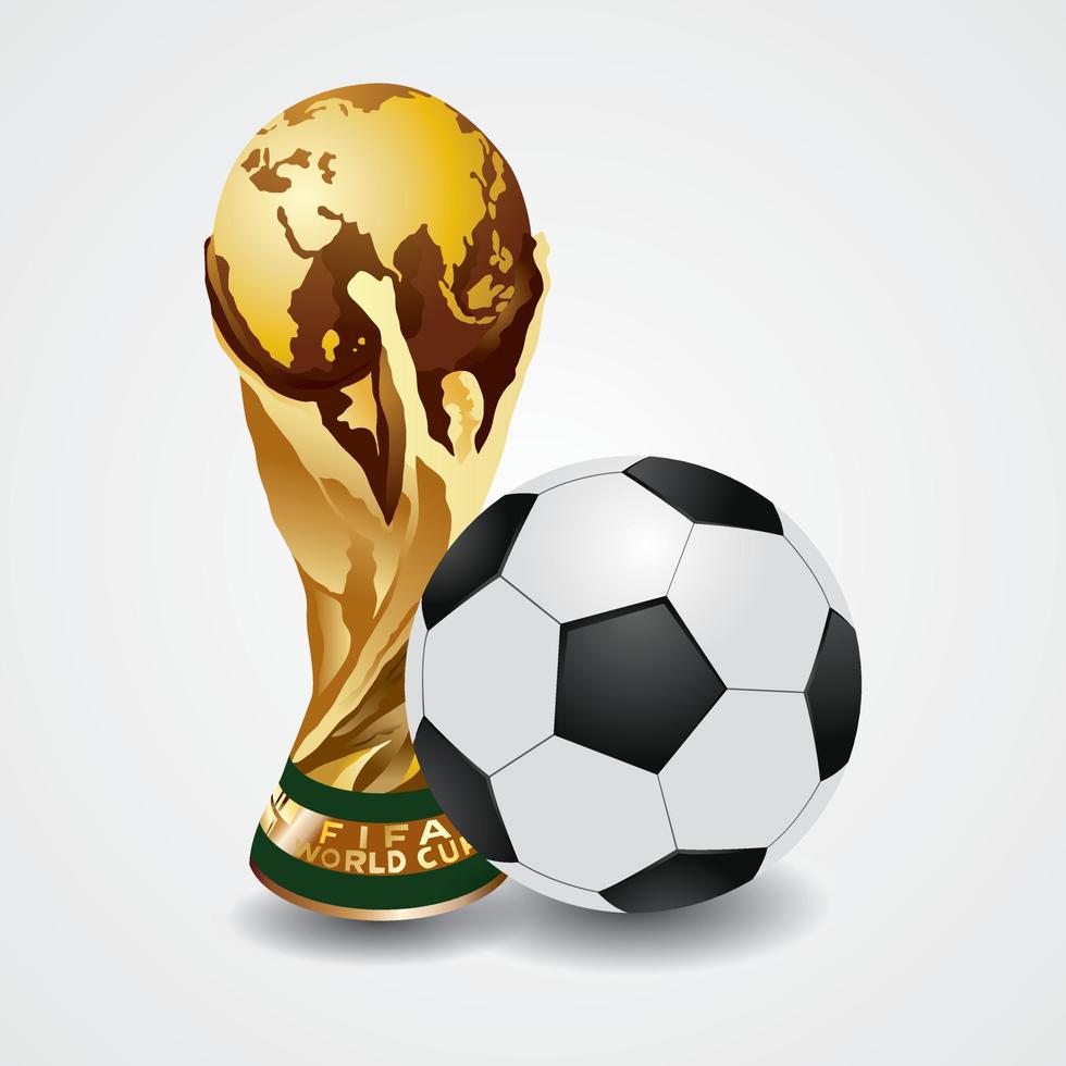 ein Vektor der FIFA-WM-Trophäe