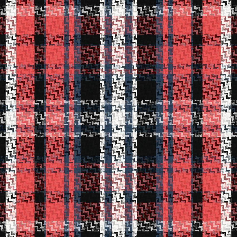 Tartan oder kariertes Winterfarbmuster. vektor