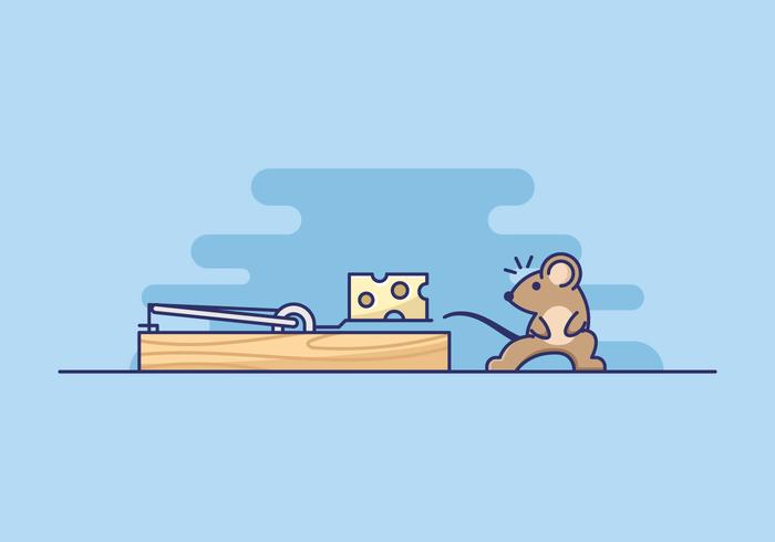 Free Mouse Trap Illustration vektor