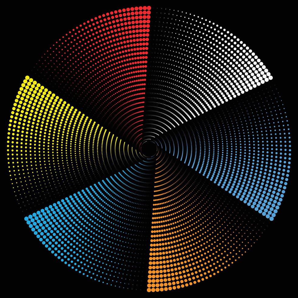 abstraktes gepunktetes Hintergrunddesign vektor