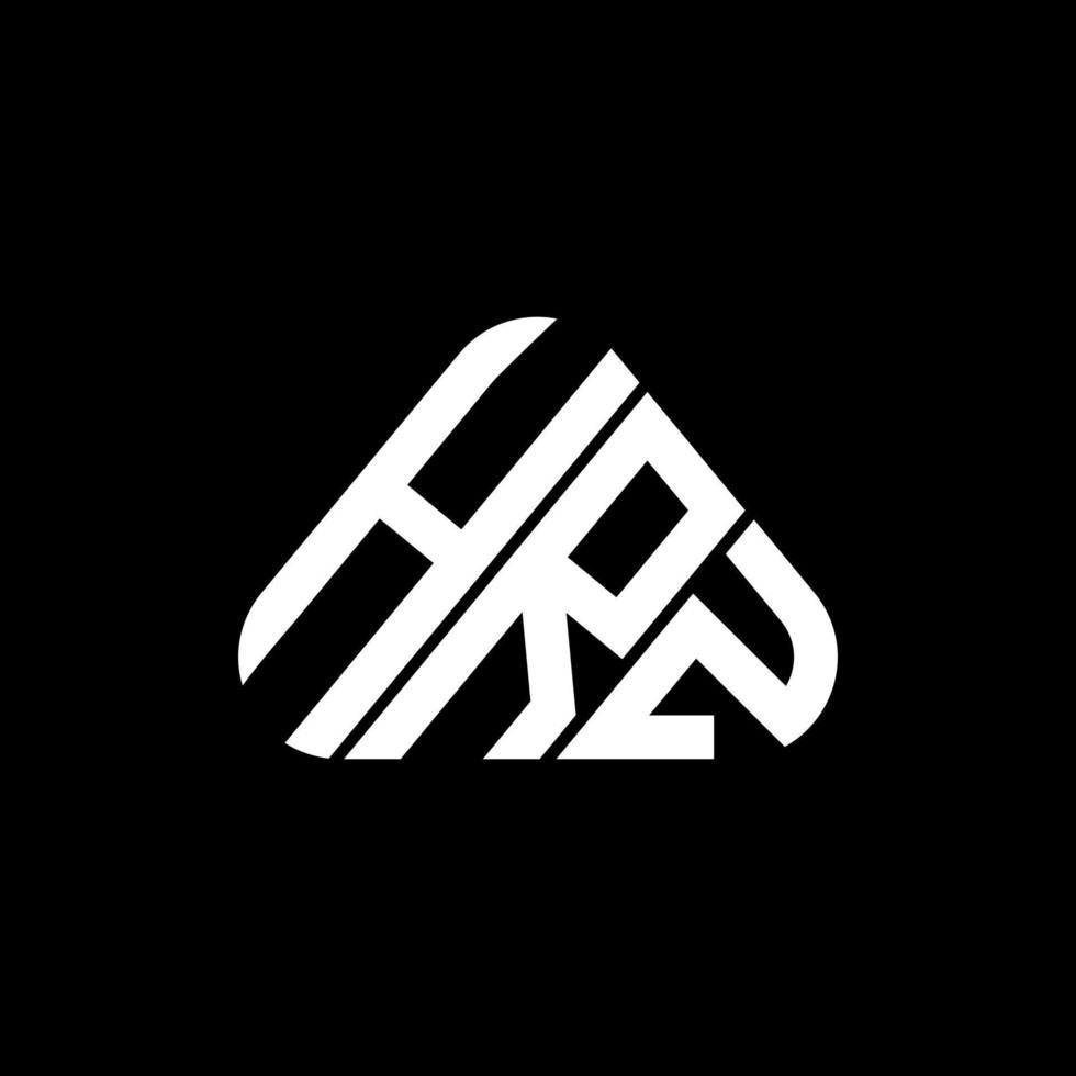 HRZ Letter Logo kreatives Design mit Vektorgrafik, HRZ einfaches und modernes Logo. vektor