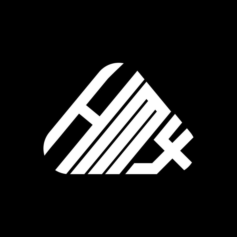 hmx brev logotyp kreativ design med vektor grafisk, hmx enkel och modern logotyp.
