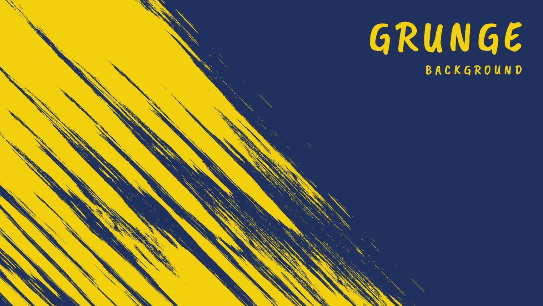 minimale abstrakte gelbe Grunge-Kratzhintergrund-Designvorlage vektor
