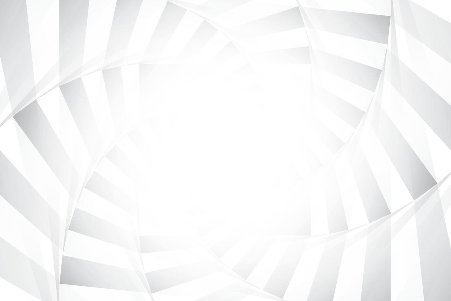 abstrakter geometrischer weißer und grauer Farbhintergrund. Vektor, Abbildung. vektor