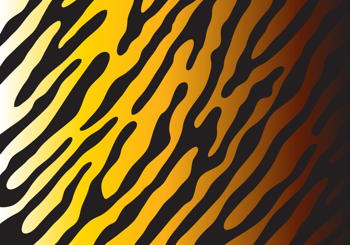 Vektor Tiger Muster