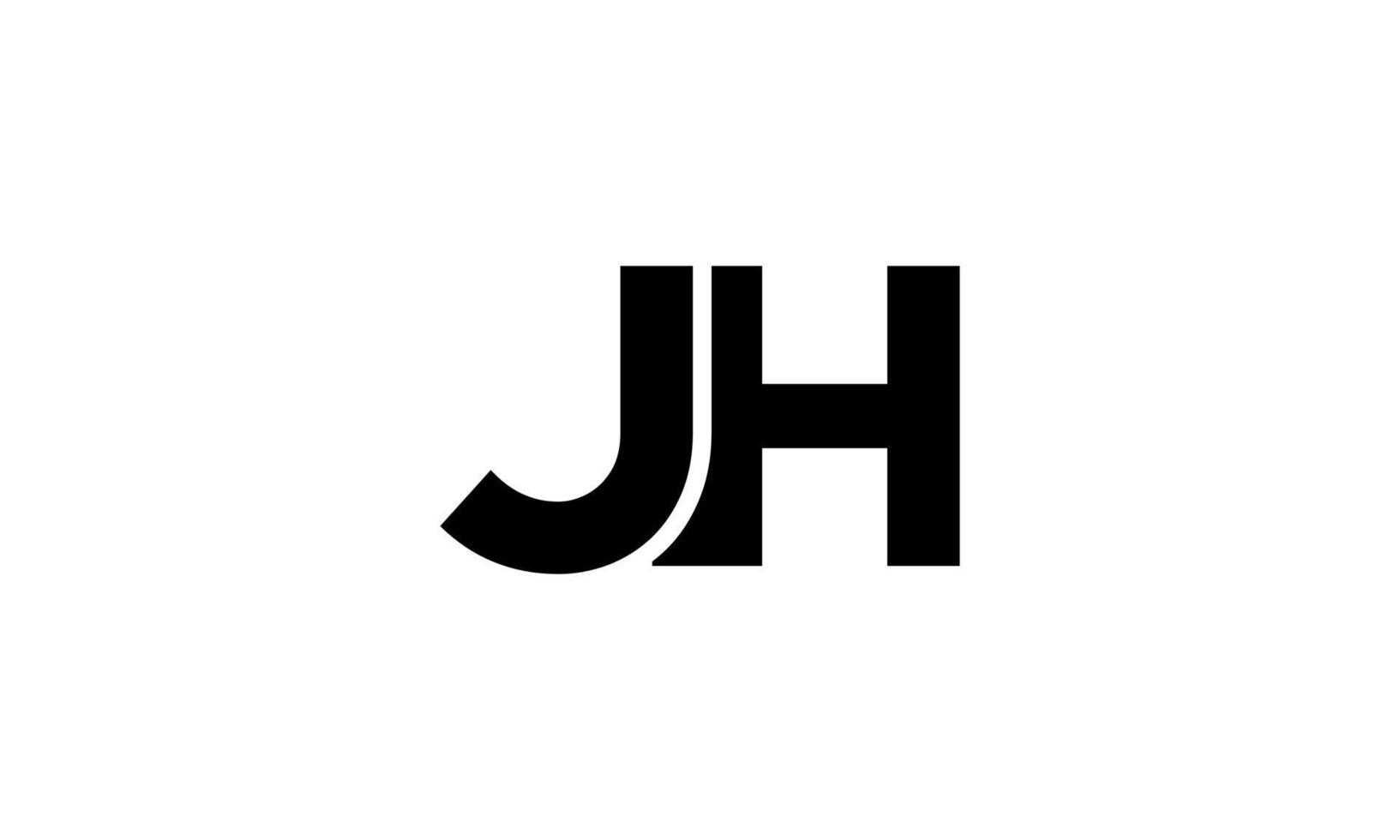 brev J H logotyp proffs vektor fil proffs vektor
