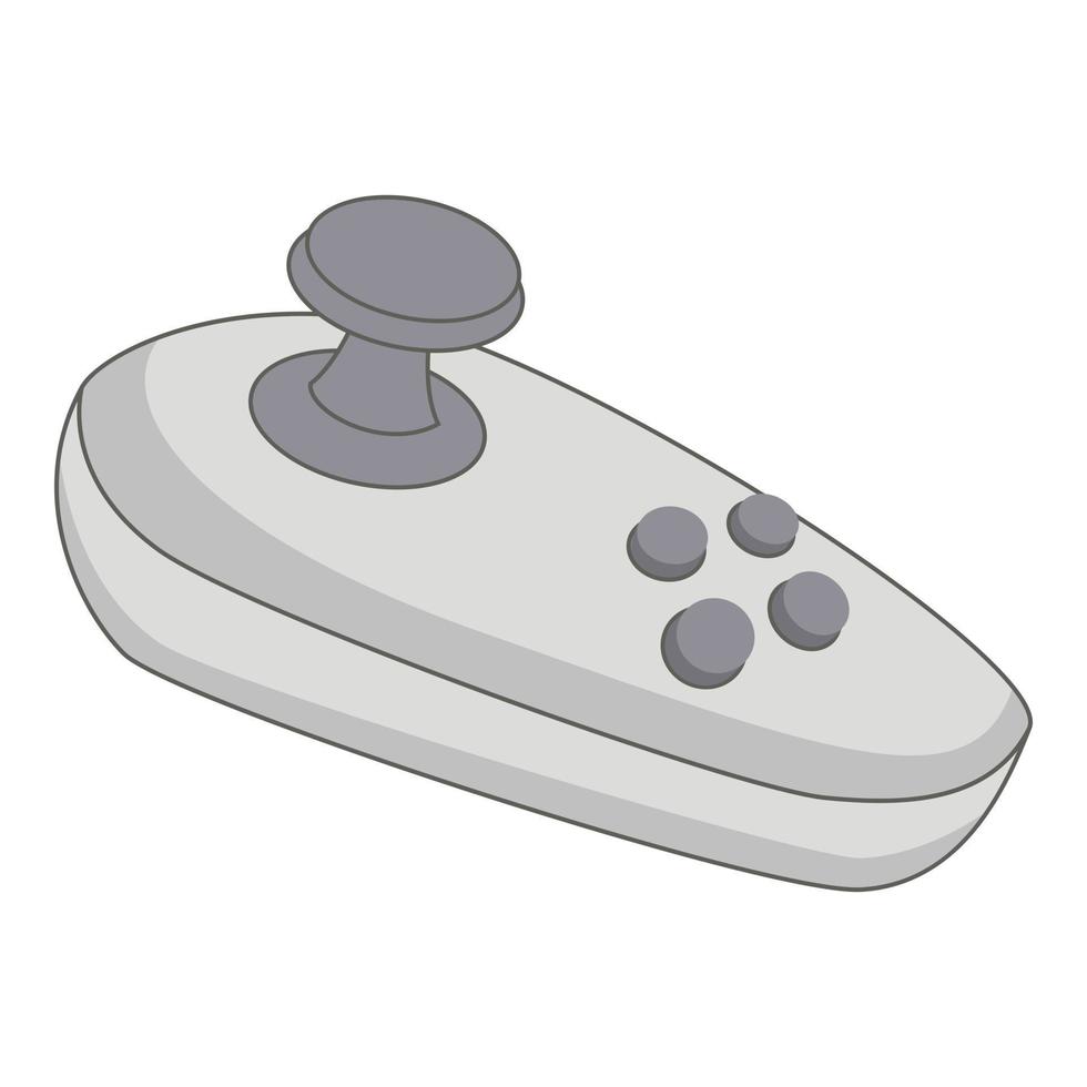 joystick ikon, tecknad serie stil vektor
