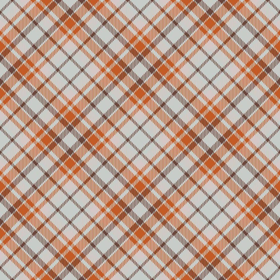 tartan schottland nahtloser karierter mustervektor. Retro-Hintergrundstoff. Vintage Check Farbe quadratische geometrische Textur. vektor