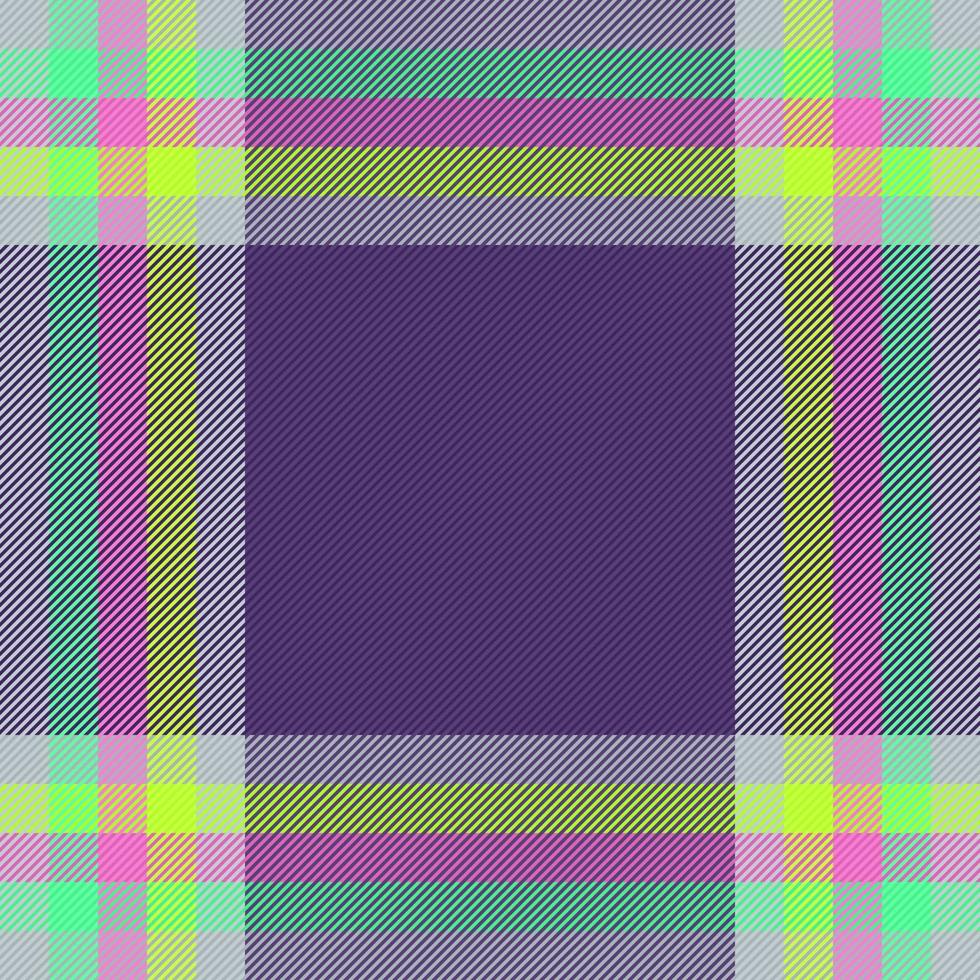 pläd textil- kolla upp. tyg mönster tartan. sömlös vektor textur bakgrund.