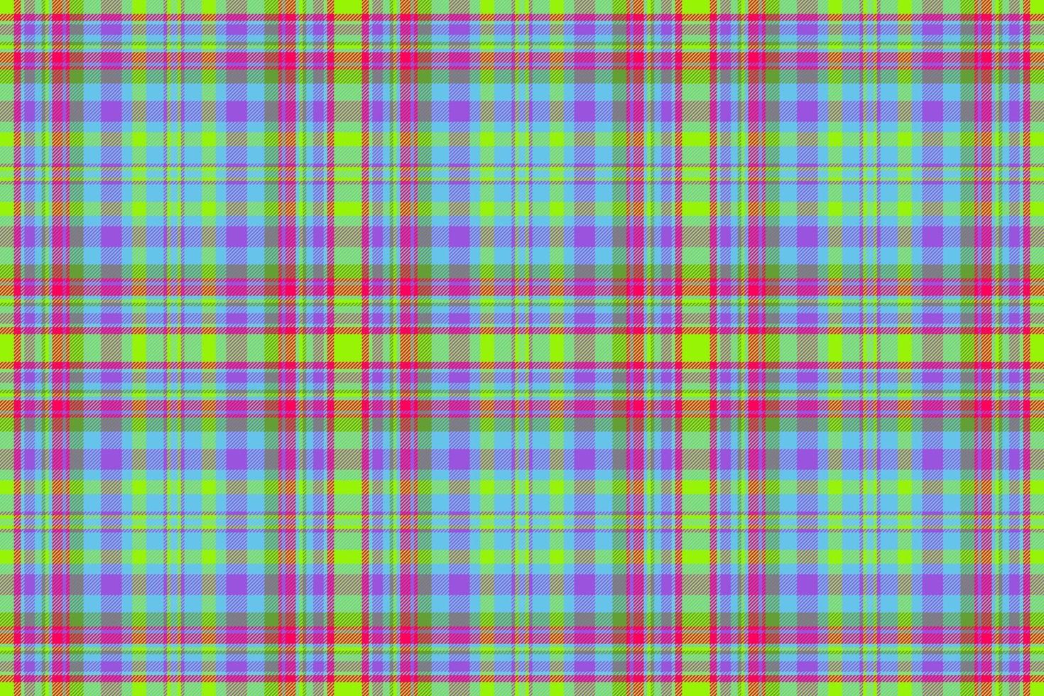 Tartan-Karo-Check. Nahtloses Vektortextil. Stoff Textur Hintergrundmuster. vektor