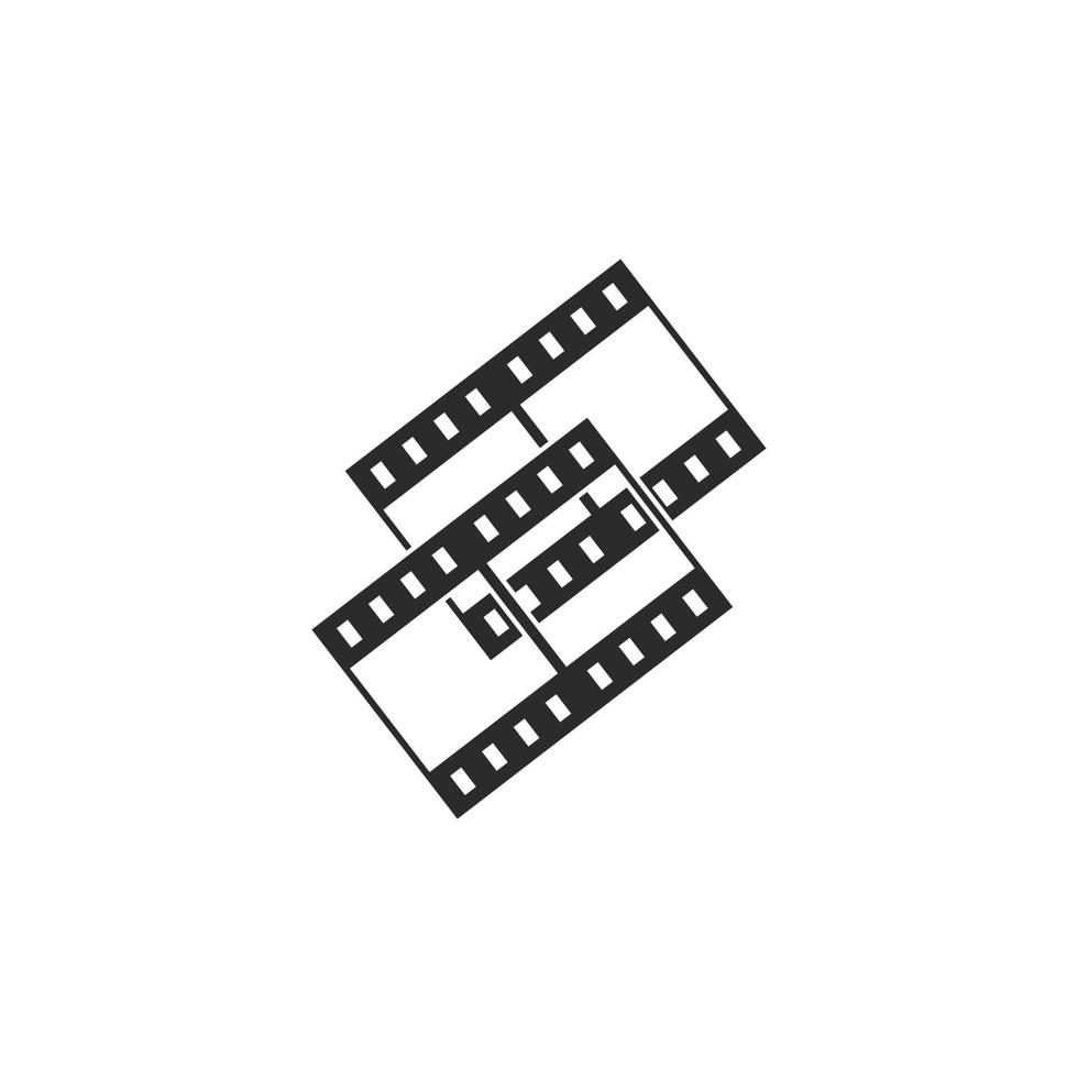 abstrakte film symbol vektor illustration vorlage