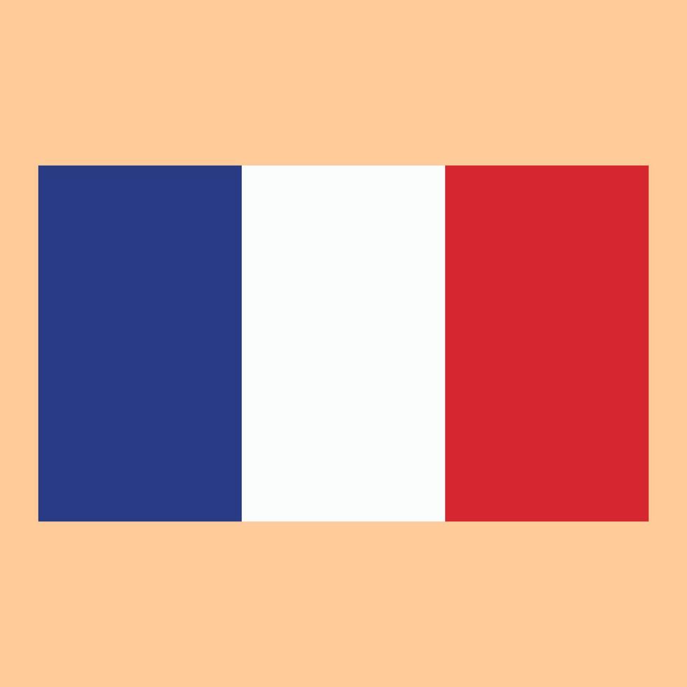Vektor der französischen Landesflagge