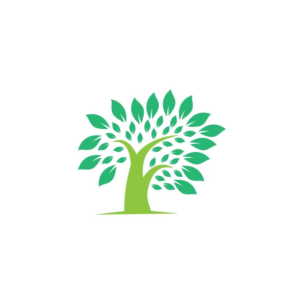 träd logotyp mall vektor ikon illustration