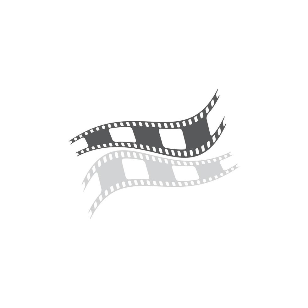 Filmstreifen-Vektorsymbol-Illustrationsdesign vektor