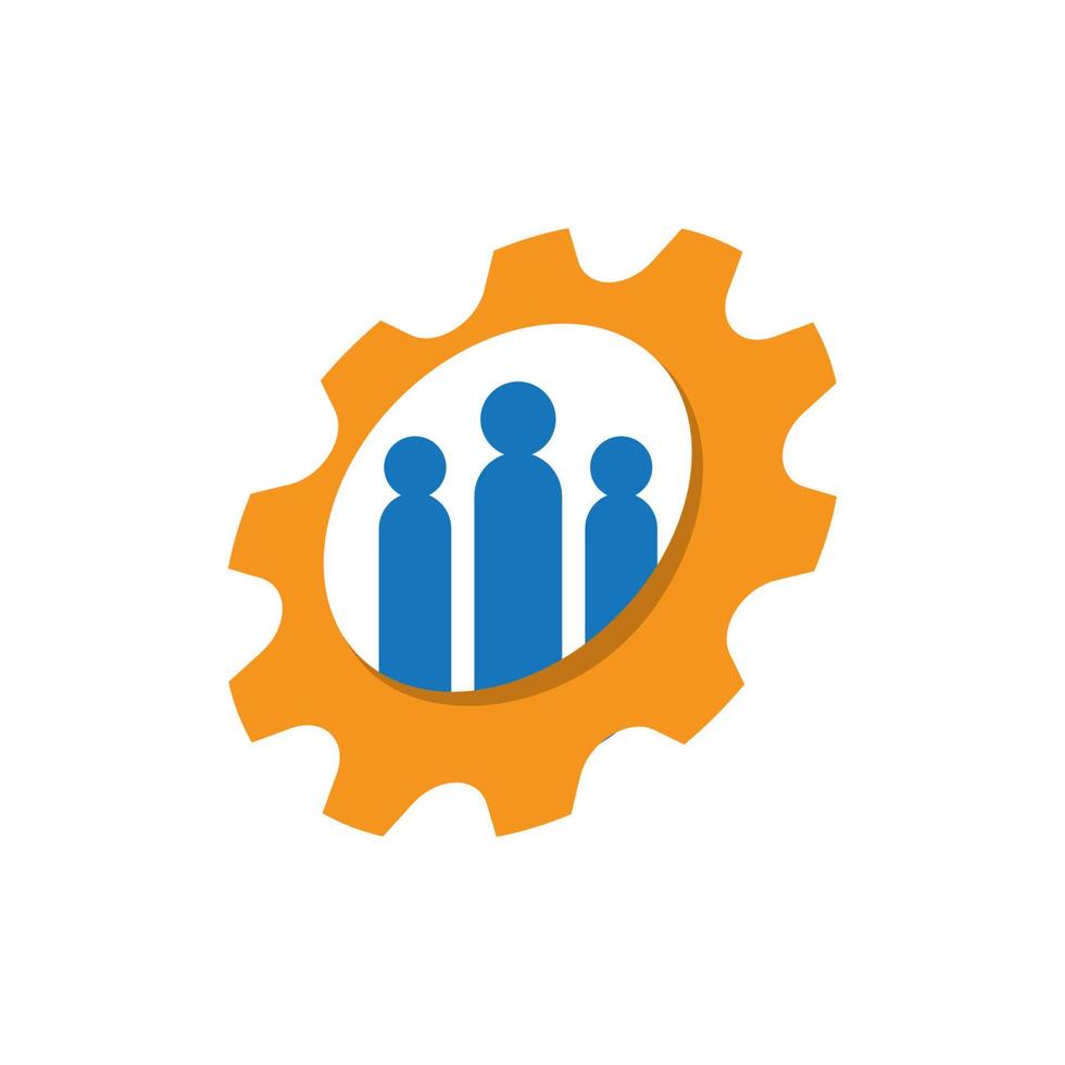 Business Teamwork Logo Bilder Illustration vektor