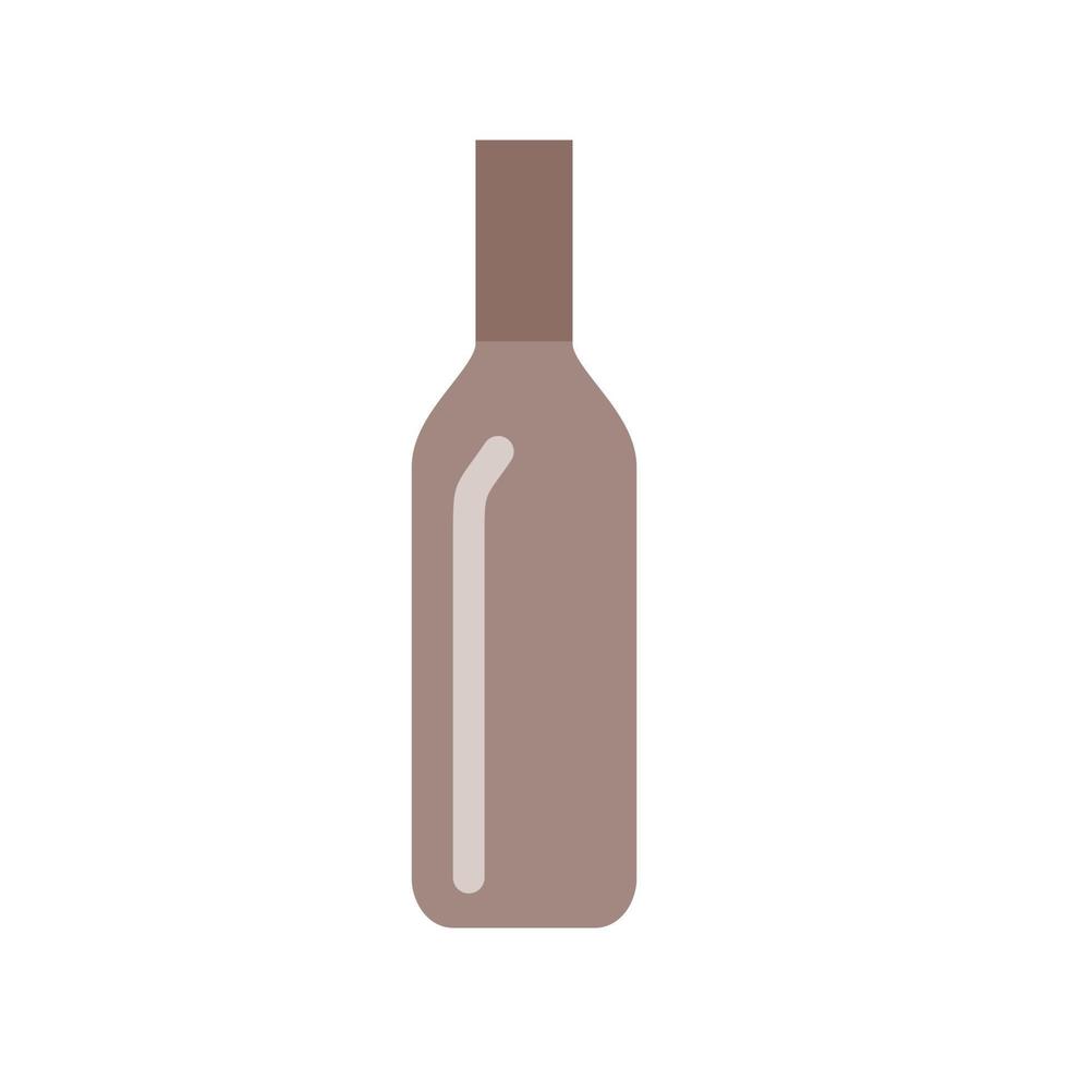 glas flaska sötsaker konfektyr vektor illustration ikon