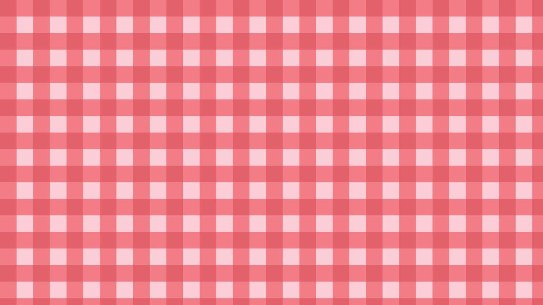 estetisk röd schackbräde, gingham, pläd, rutig bakgrund illustration, perfekt för bakgrund, tapet, vykort, bakgrund, baner, omslag vektor