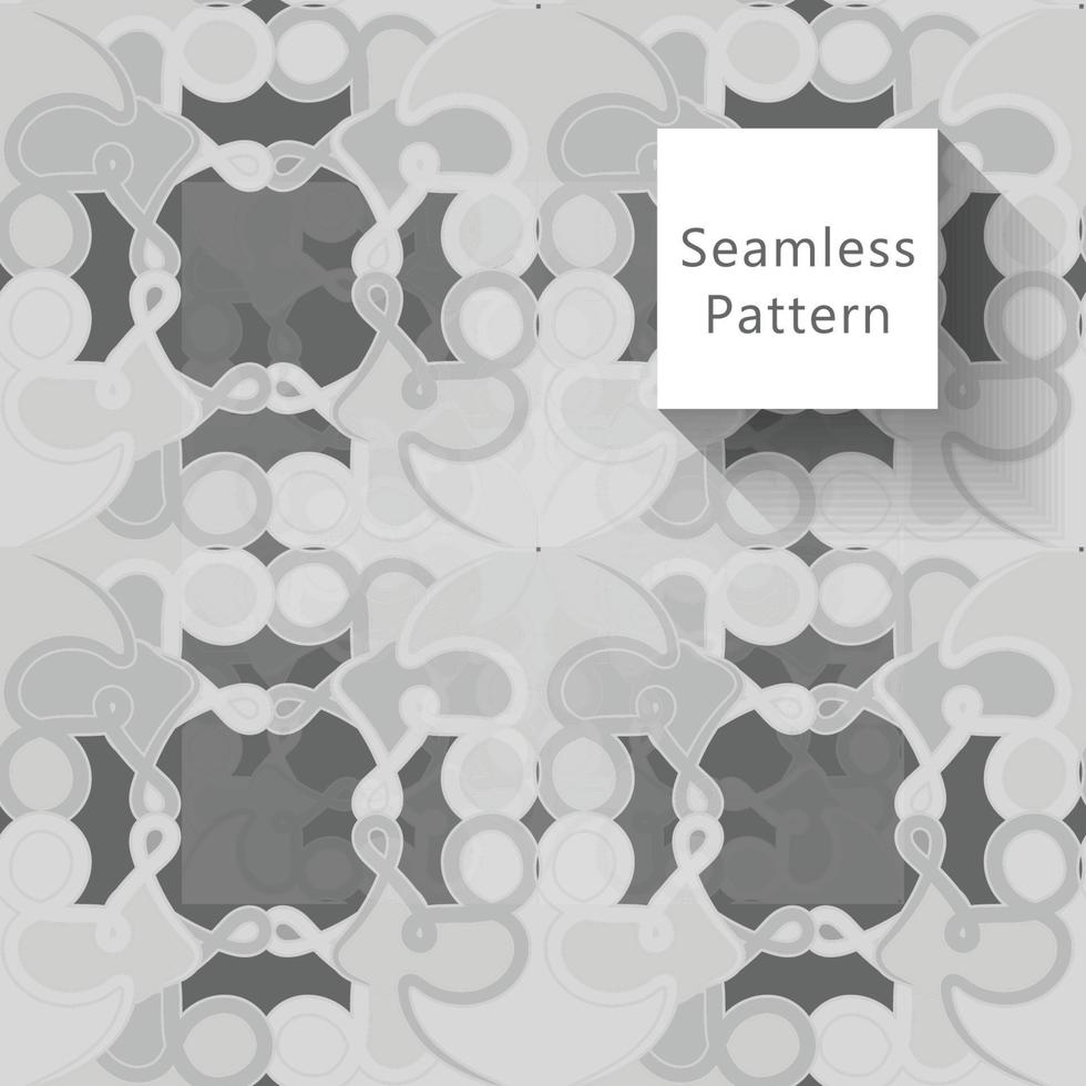 abstrakt sömlös mönster med geometrisk mönster. bakgrund, tapet, Hem textil- digital vektor och blomma formad mönster ny