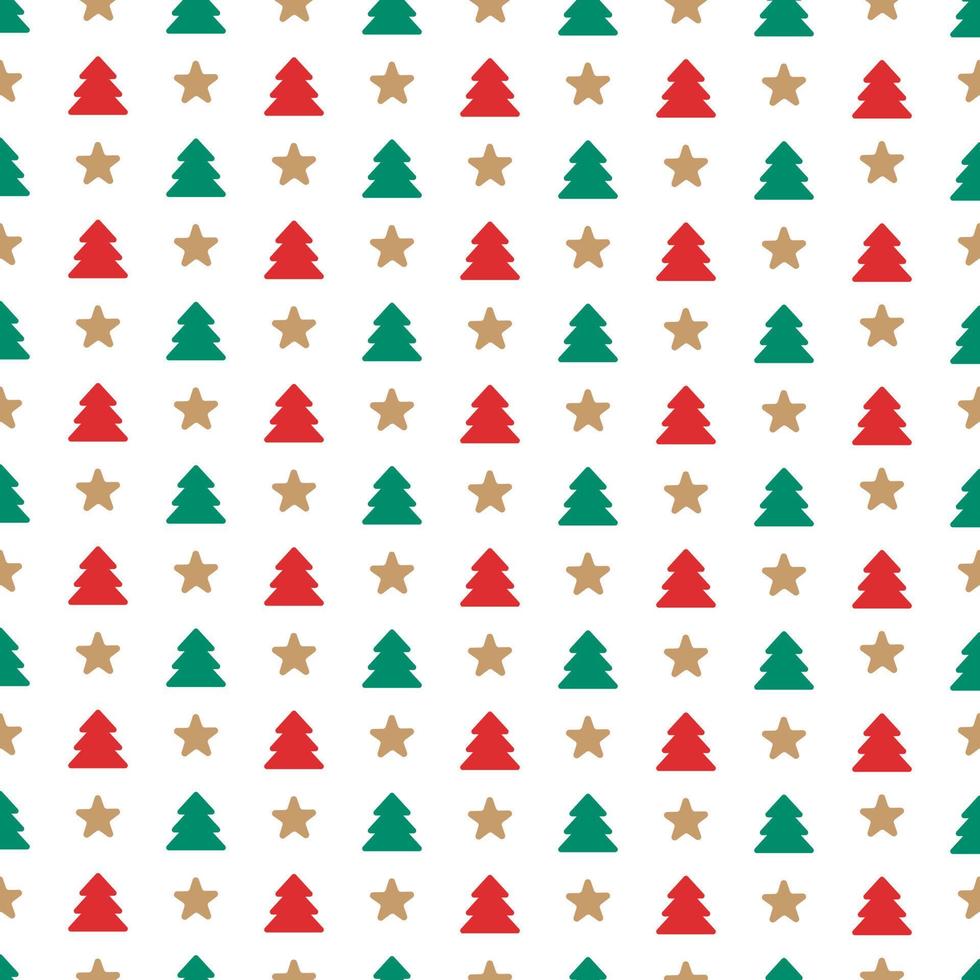 niedliche fröhliche weihnachten grün blau kiefer weihnachtsbaum stern element hintergrund vektor illustration für stoff druck verpackung papier kleidung dekoration weihnachtsfest feier festival