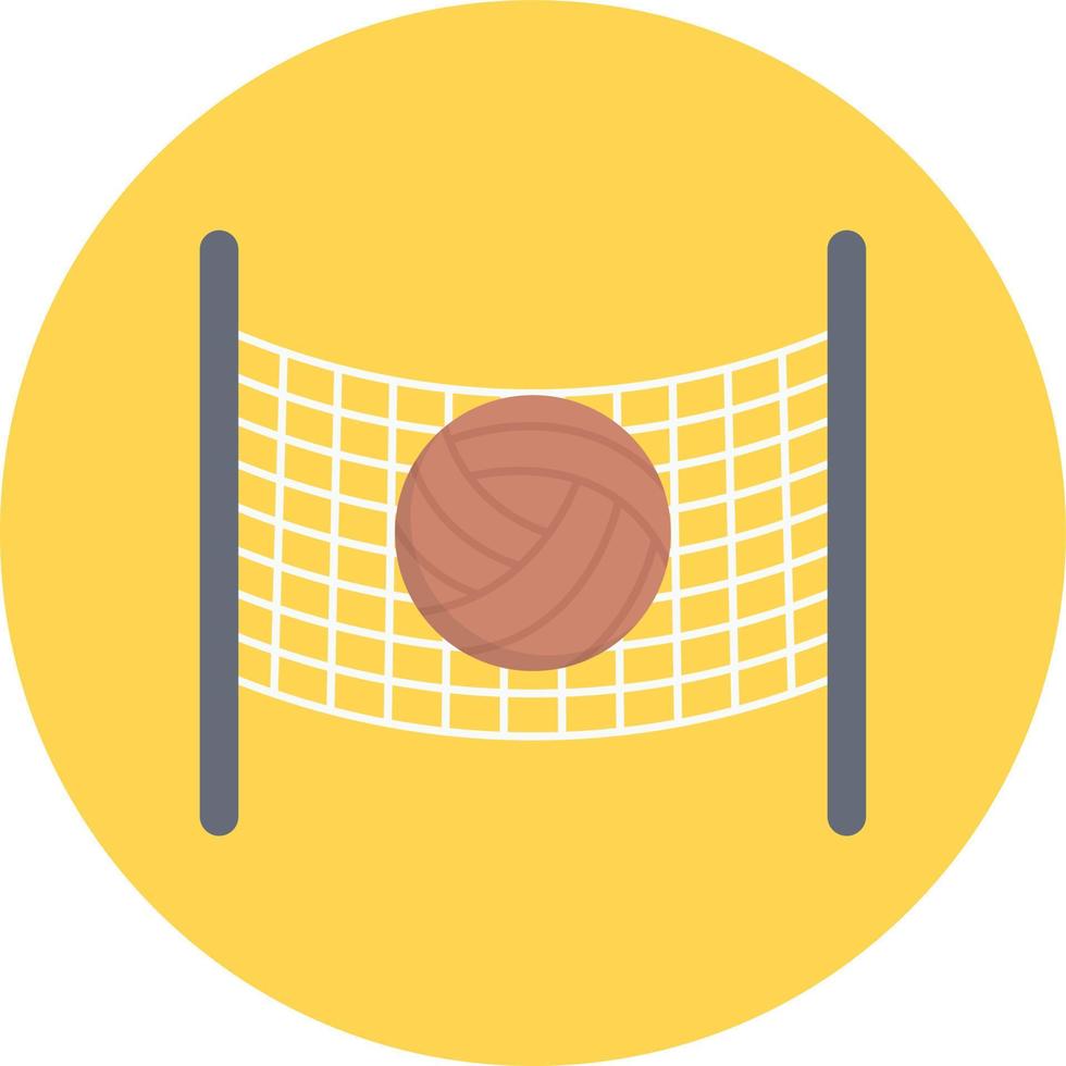 volleyboll vektor illustration på en bakgrund. premium kvalitet symbols.vector ikoner för koncept och grafisk design.