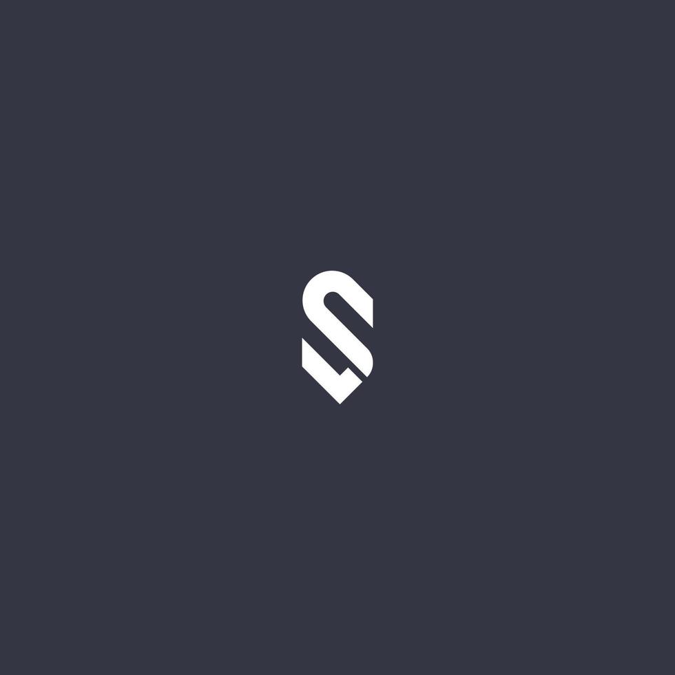 sv logotyp design vektor