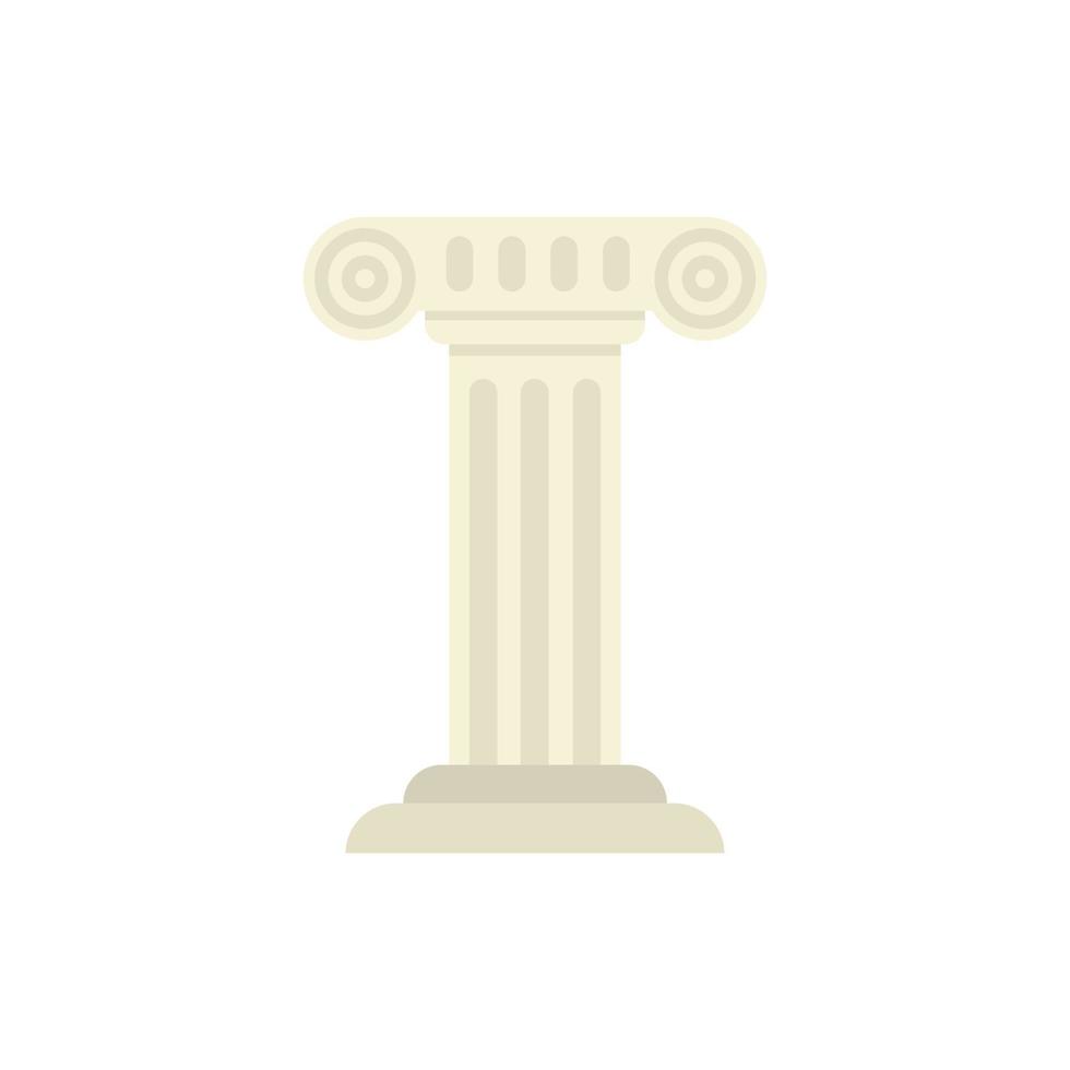grekisk sightseeing ikon platt isolerat vektor