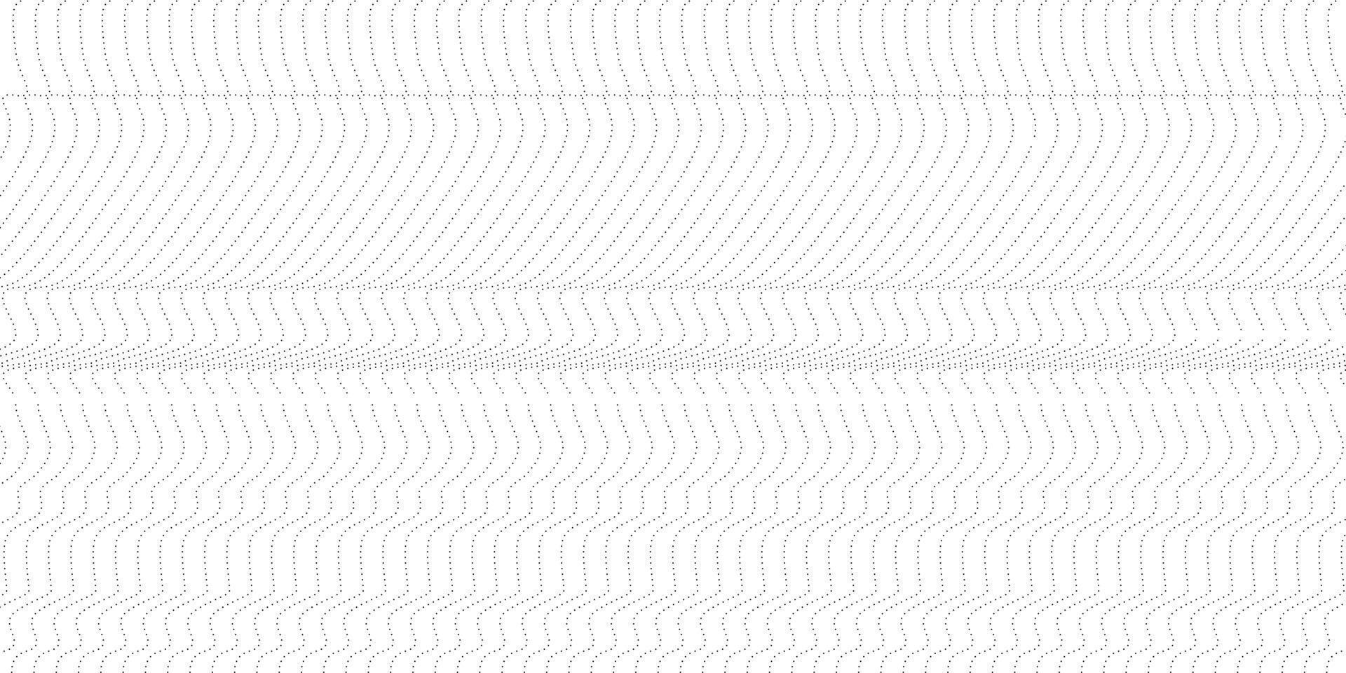 abstrakt vågig bakgrund. tunn linje på vit. abstrakt partikel strukturera bakgrund vektor