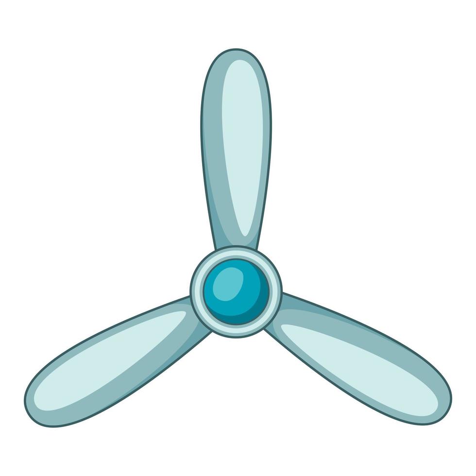 propeller ikon, tecknad serie stil vektor