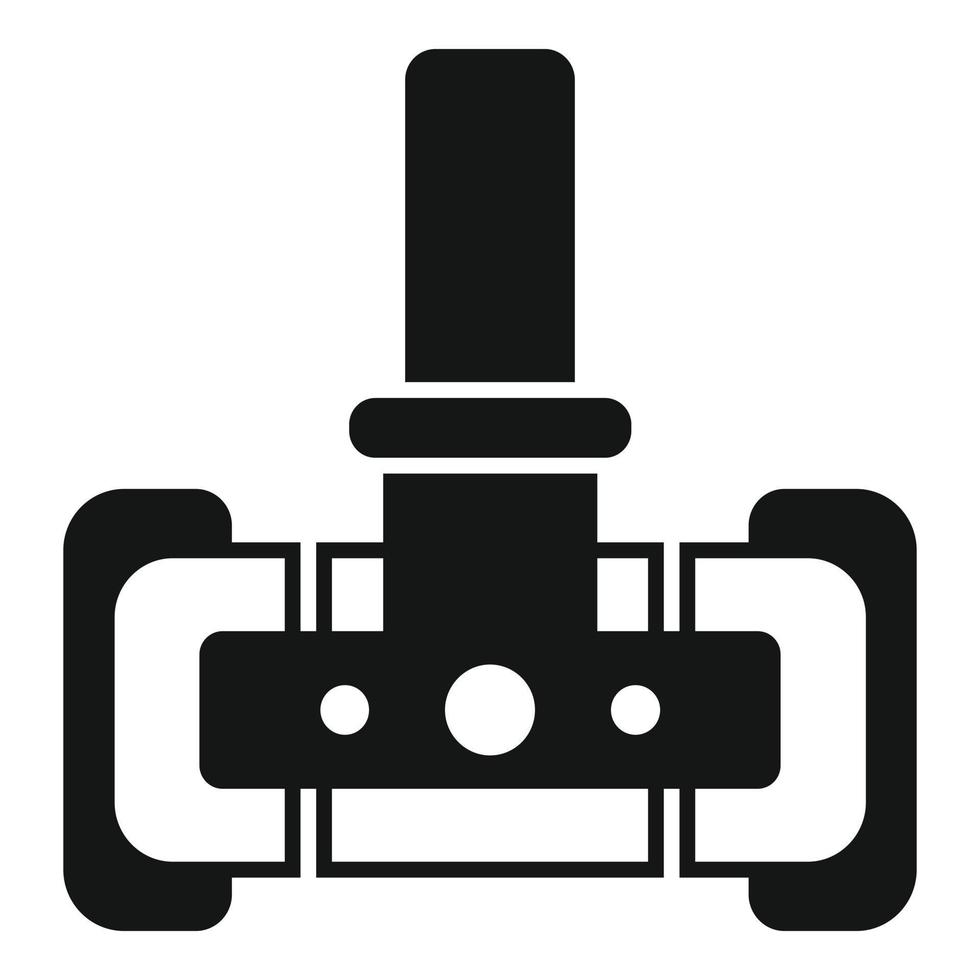 Reinigungs-Pool-Mopp-Symbol einfacher Vektor. Reparaturdienst vektor