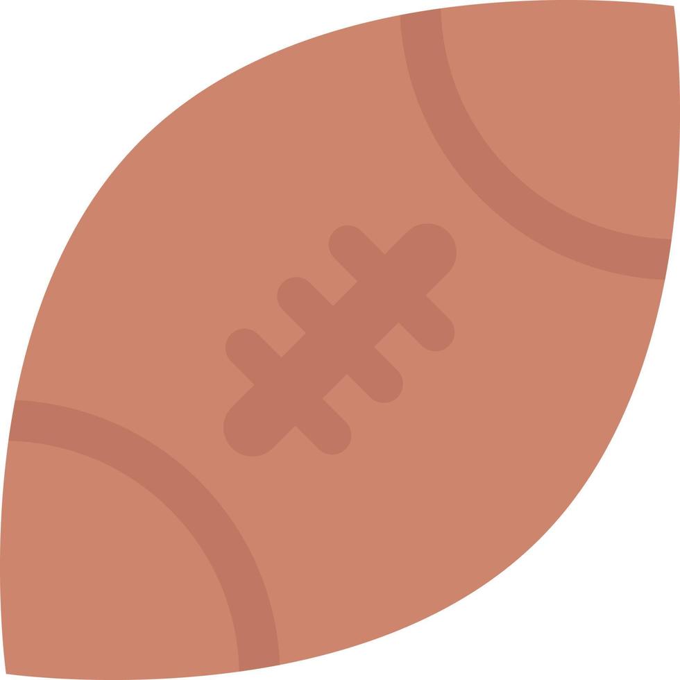 Rugby-Vektorillustration auf einem Hintergrund. Premium-Qualitätssymbole. Vektorsymbole für Konzept und Grafikdesign. vektor