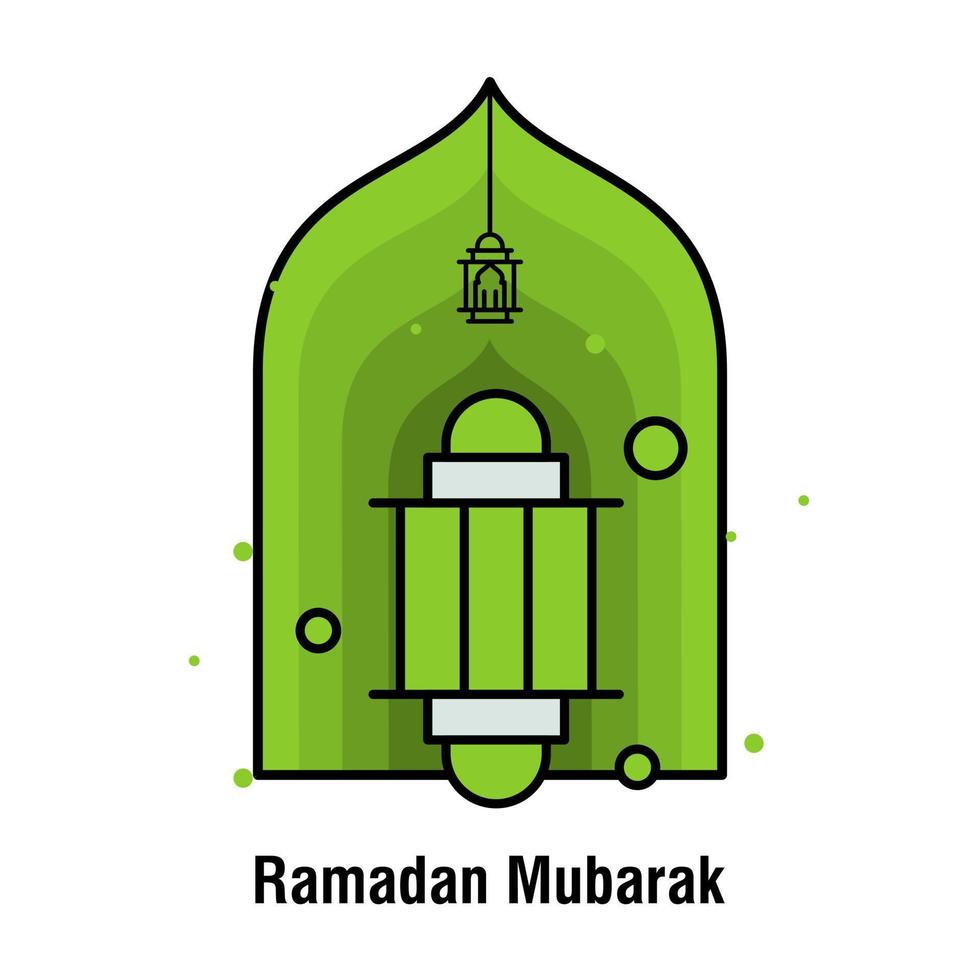 ramadan kareem konzept banner vektorillustration vektor